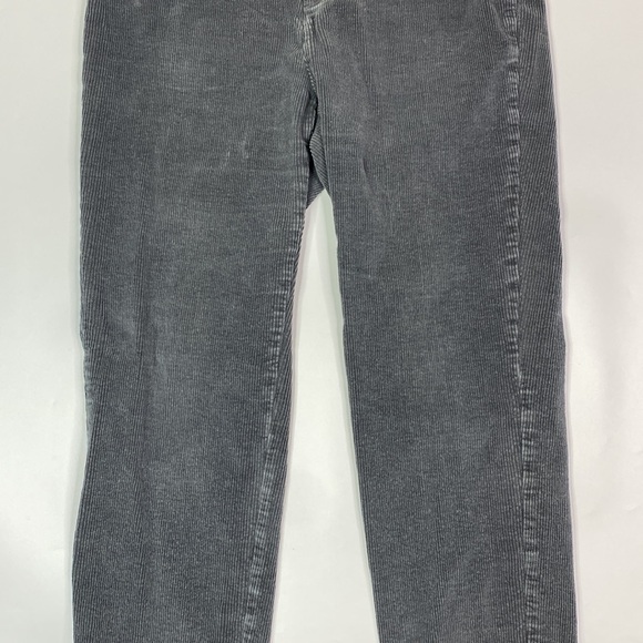 Vintage Ralph Lauren Grey Corduroy Tapered Pants Size 16W - Picture 3 of 11